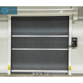 Production of PVC fast rolling shutter door